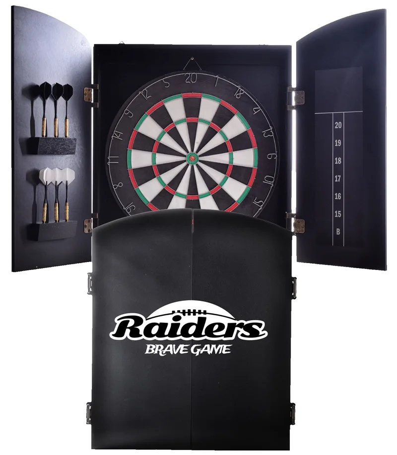 Dartboard with Cabinet