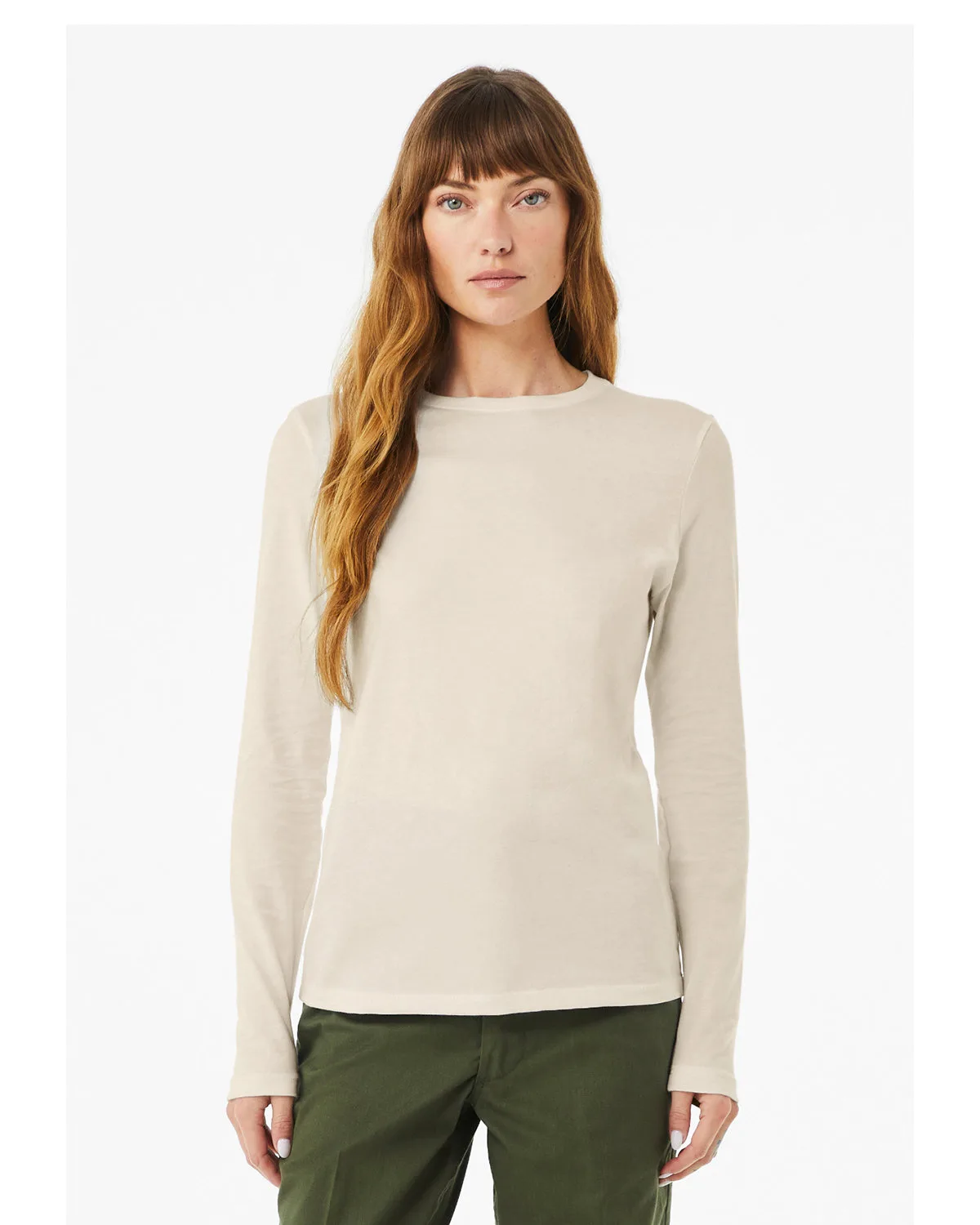 BELLA+CANVAS Ladies' Jersey Long-Sleeve T-Shirt view 6