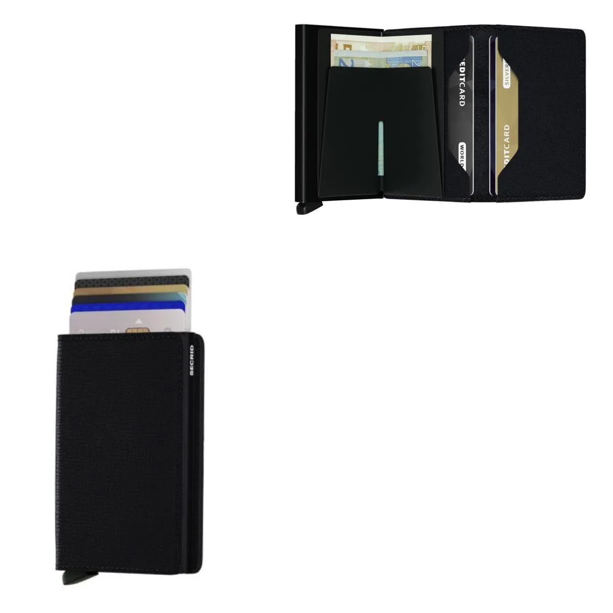 Secrid Slimwallet Crisple - Black