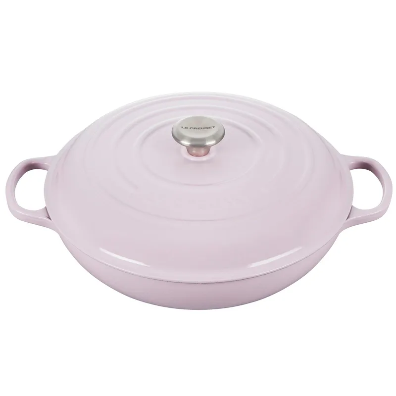 Le Creuset 3.5Qt Signature Cast Iron Braiser Shallot