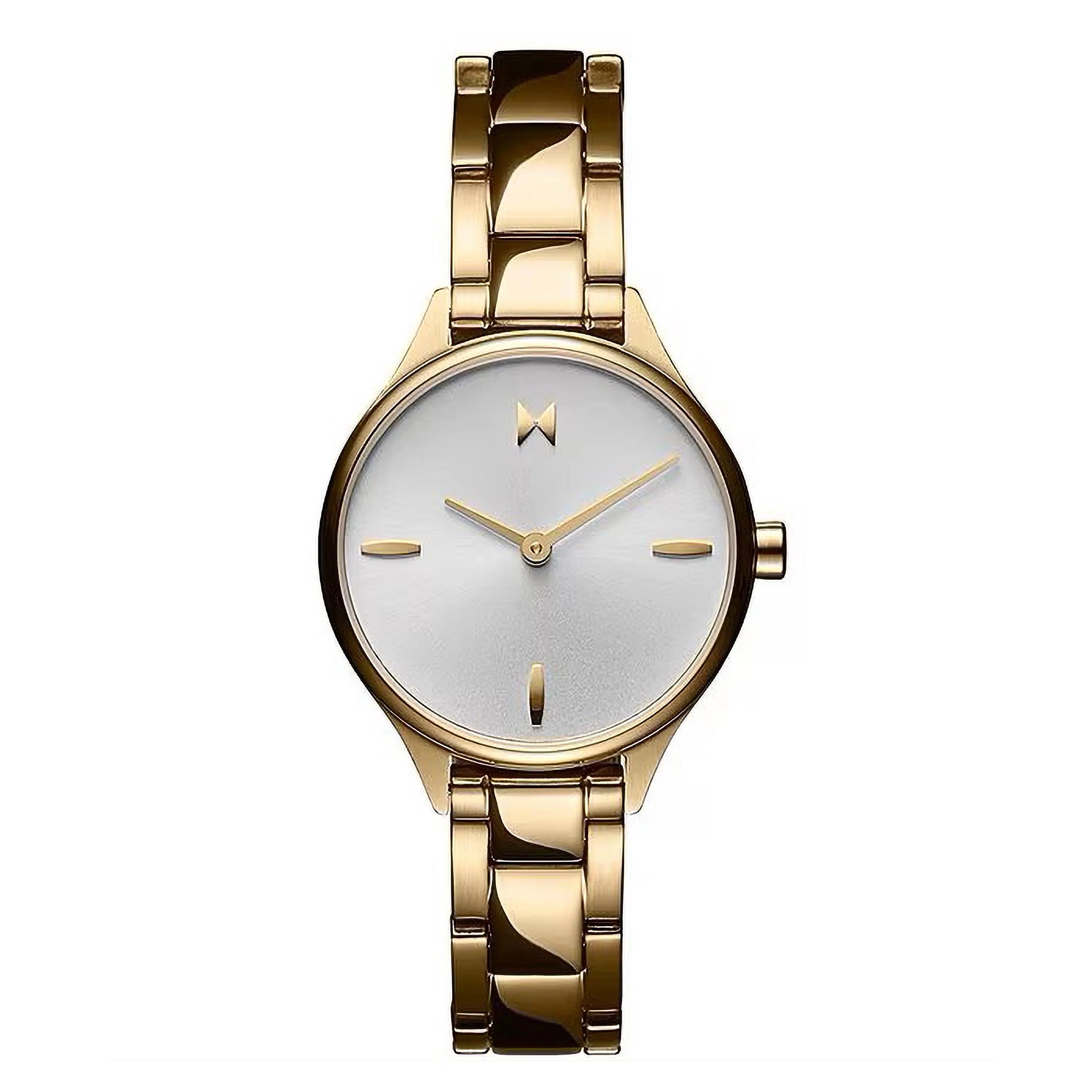 MVMT Ladies Reina Gold-Tone Stainless Steel Watch White Dial