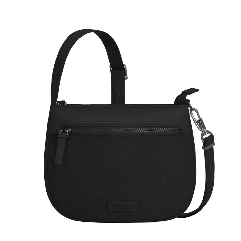 Travelon Metro Anti-Theft Saddle Crossbody Black
