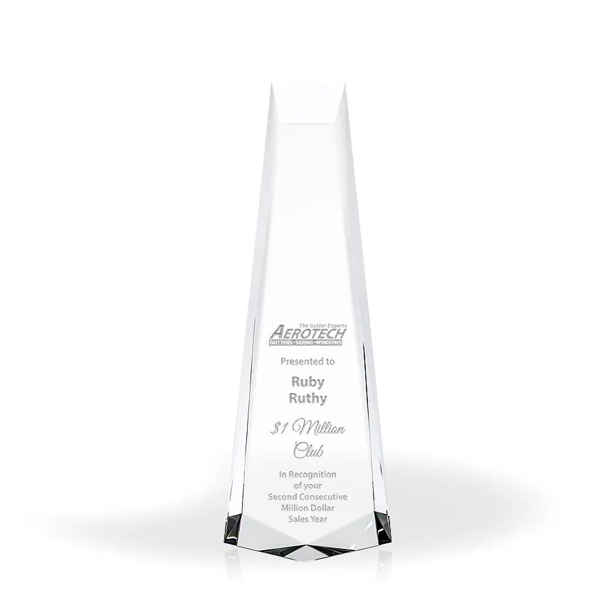 Foredart Crystal Tower Award, Large