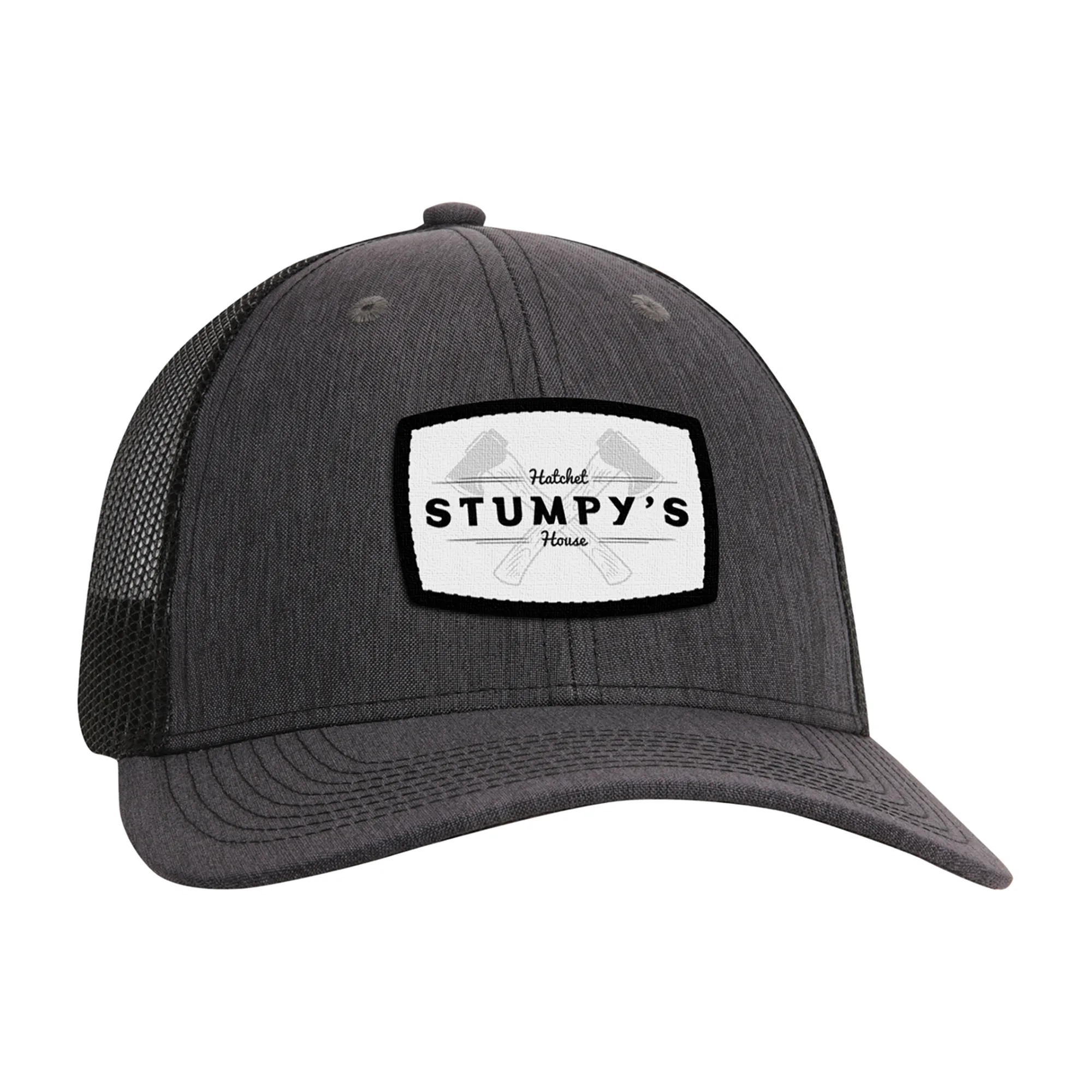 Ahead Brant Cap - Charcoal Linen-Black