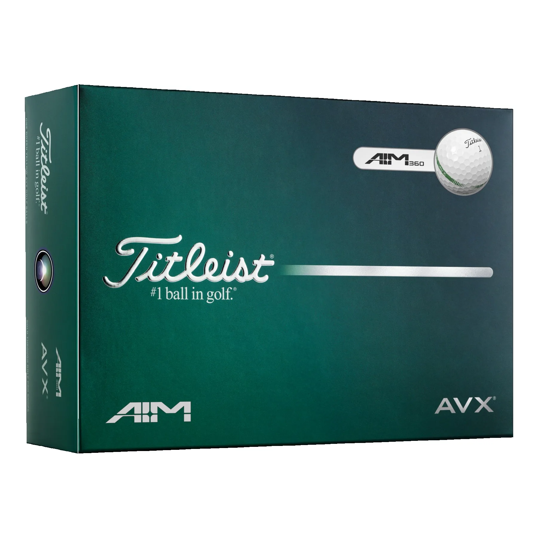 Titleist AVX AIM 360 Golf Balls - White