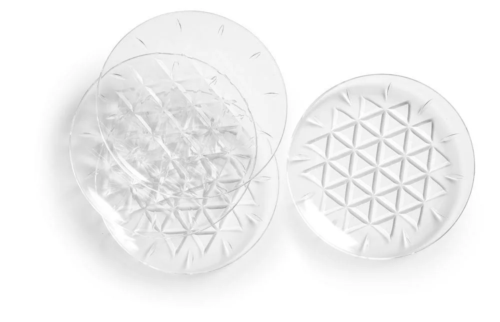 Sagaform Picnic Outdoor Dinnerware Collection, Plate, 8In., Set Of 4
