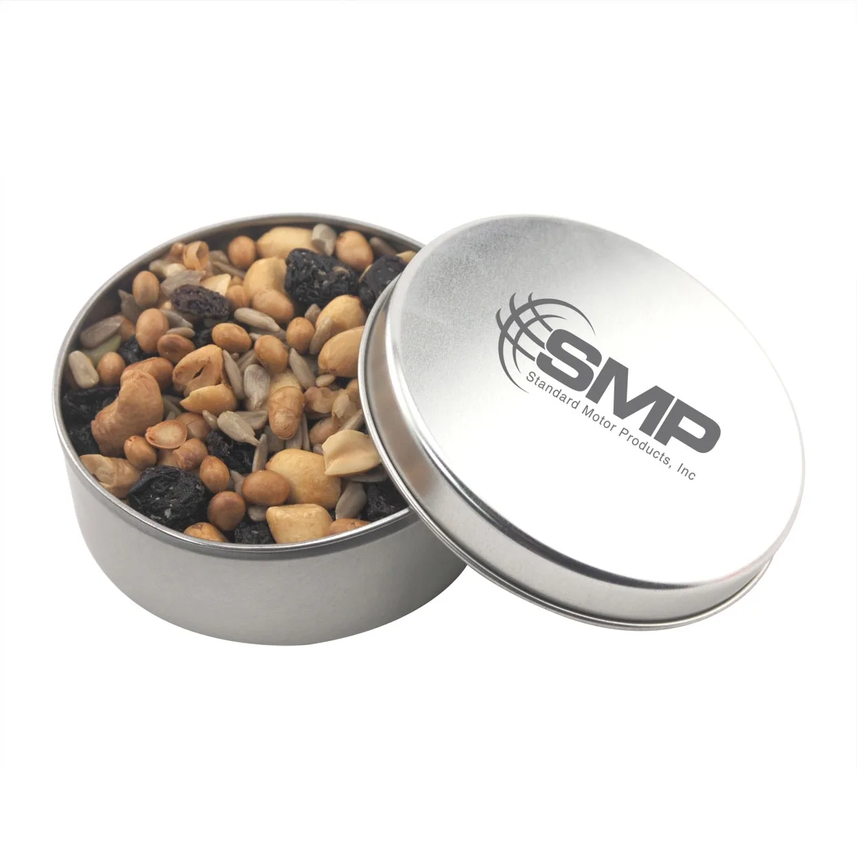 Round Tin w/Trail Mix