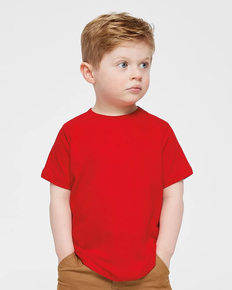 Rabbit Skins® Toddler Fine Jersey Tee view 2