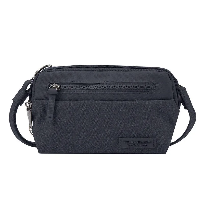 Travelon Anti-Theft Metro Convertible Small Crossbody - Navy Heather