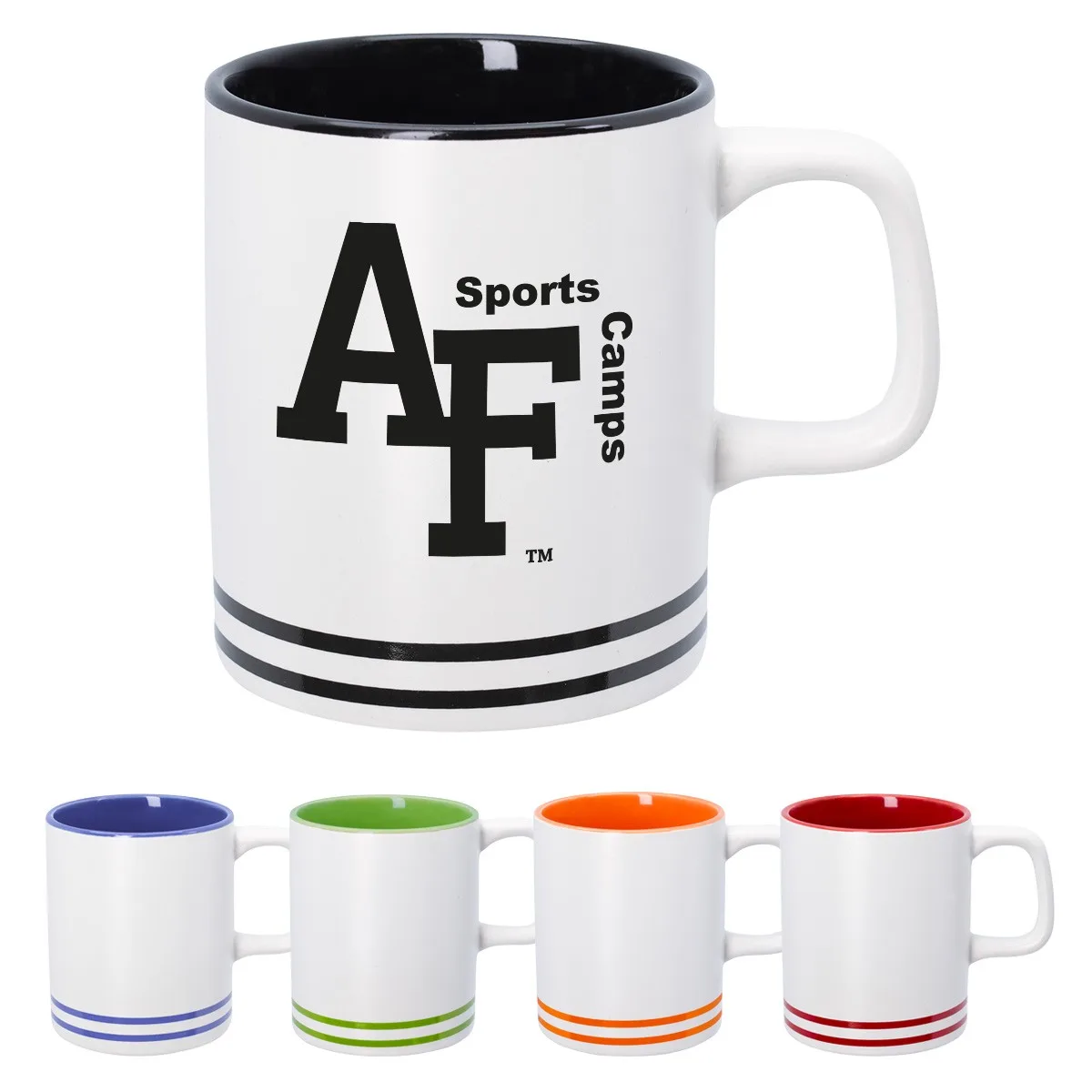 10 Oz. Lacrosse Ceramic Mug view 2