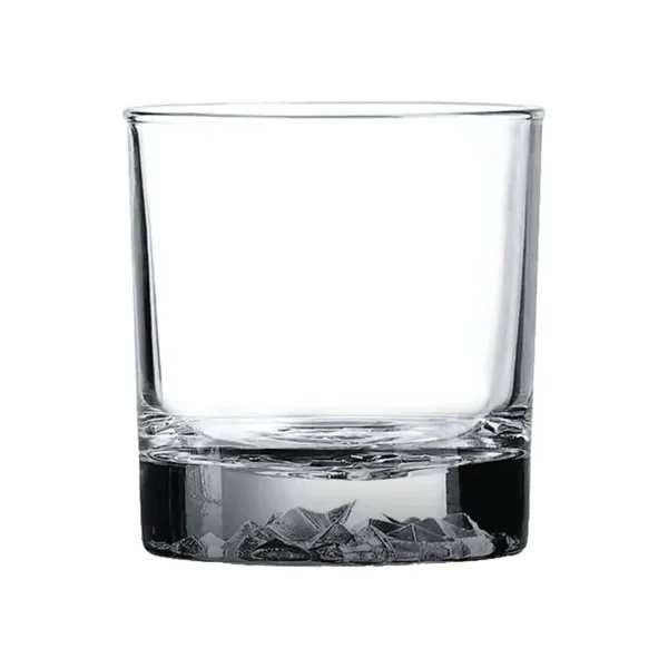 Denver 11.5 oz ARC Whiskey Rocks Glass with Color Bottom view 4