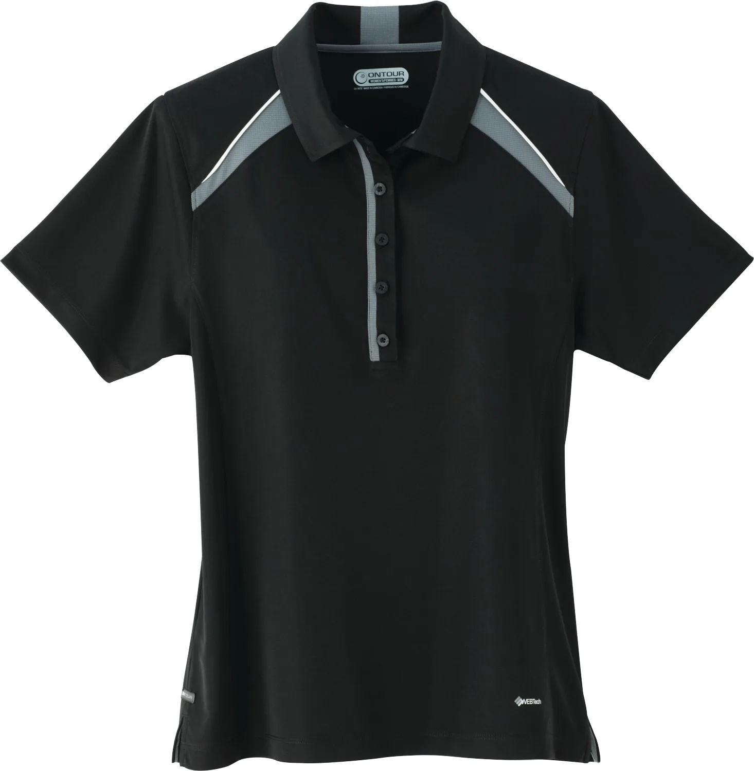 Women's QUINN Short Sleeve Polo view 2