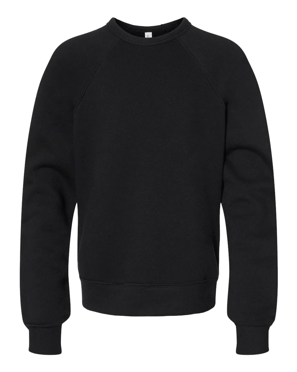BELLA + CANVAS Youth Sponge Fleece Crewneck Sweatshirt view 2