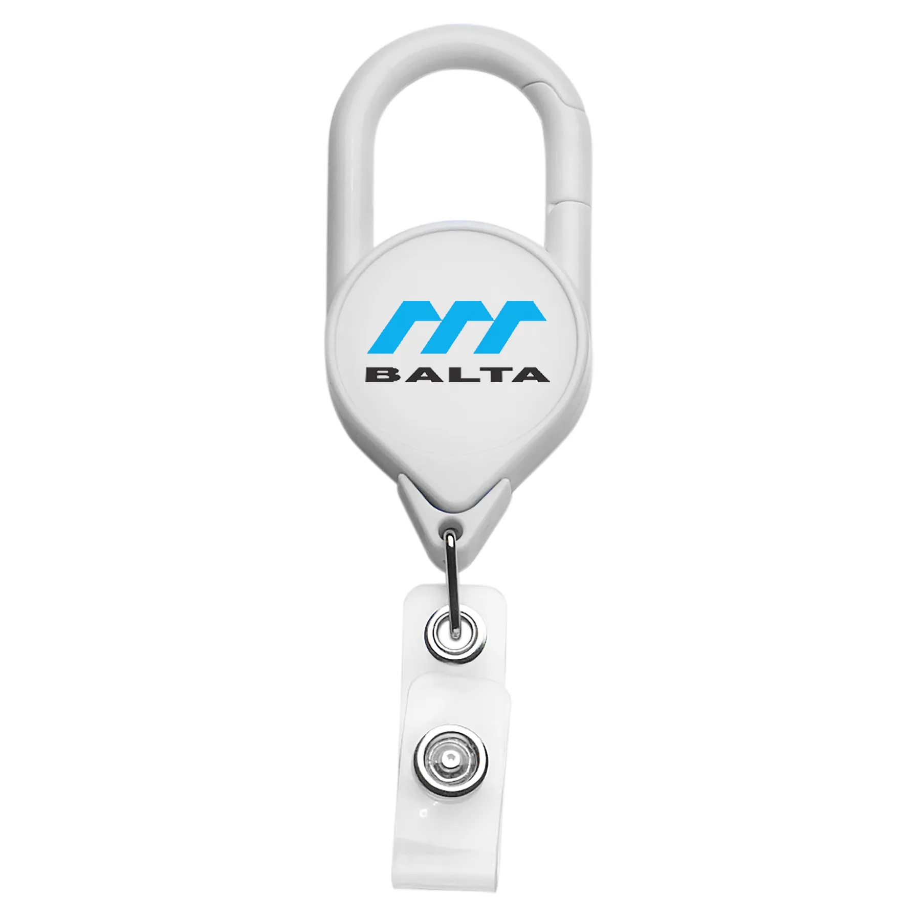 Jumbo Carabiner Retractable Badge Reel view 6