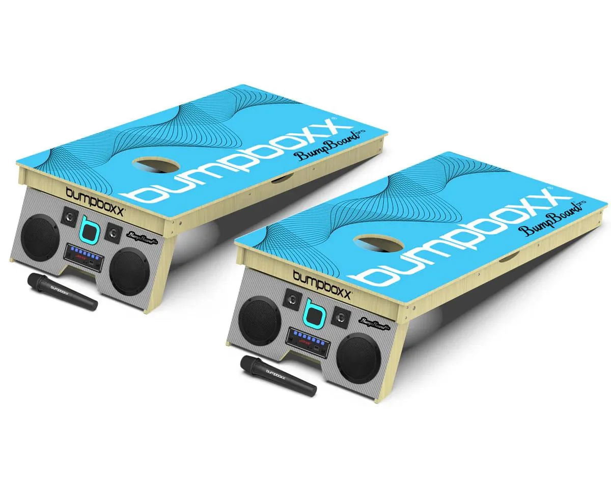 Bumpboxx Bumpboard Mini Corn Hole Boards Set w/Bluetooth Speaker