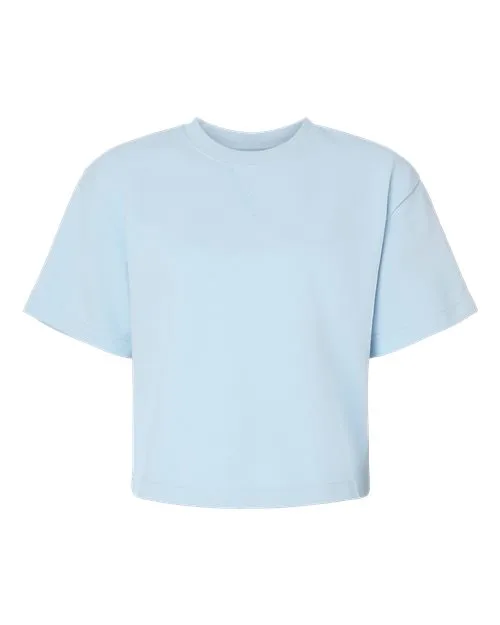 American Apparel® Women's French Terry Mid-Length Boxy Top view 4