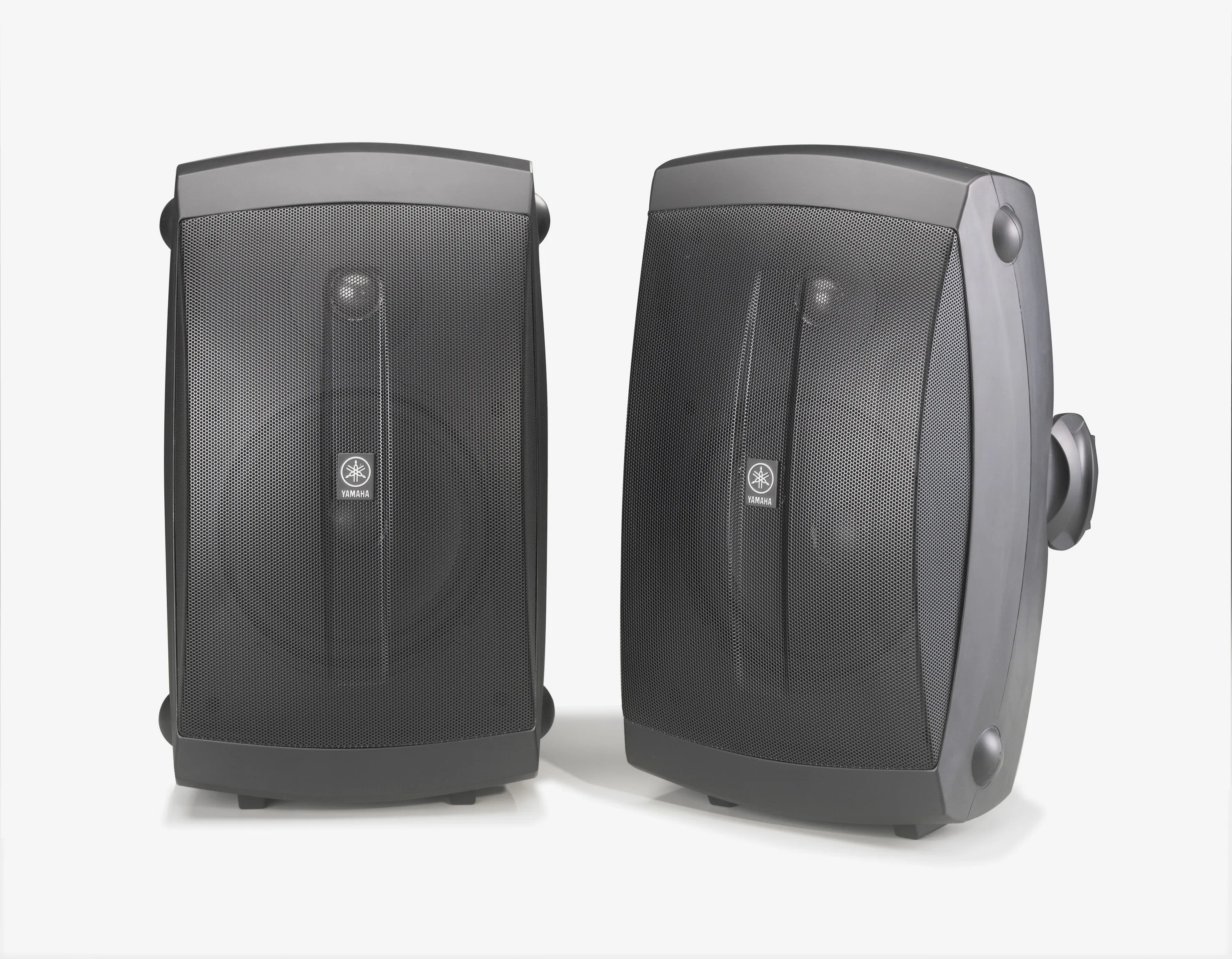 Yamaha Set Of 2 High Performance 6.5" Outdoor 2-Way Speaker Black