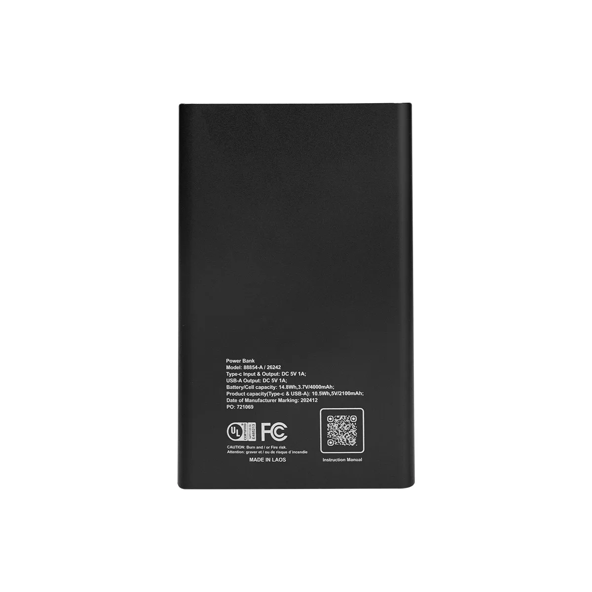 26242UL BLK Back