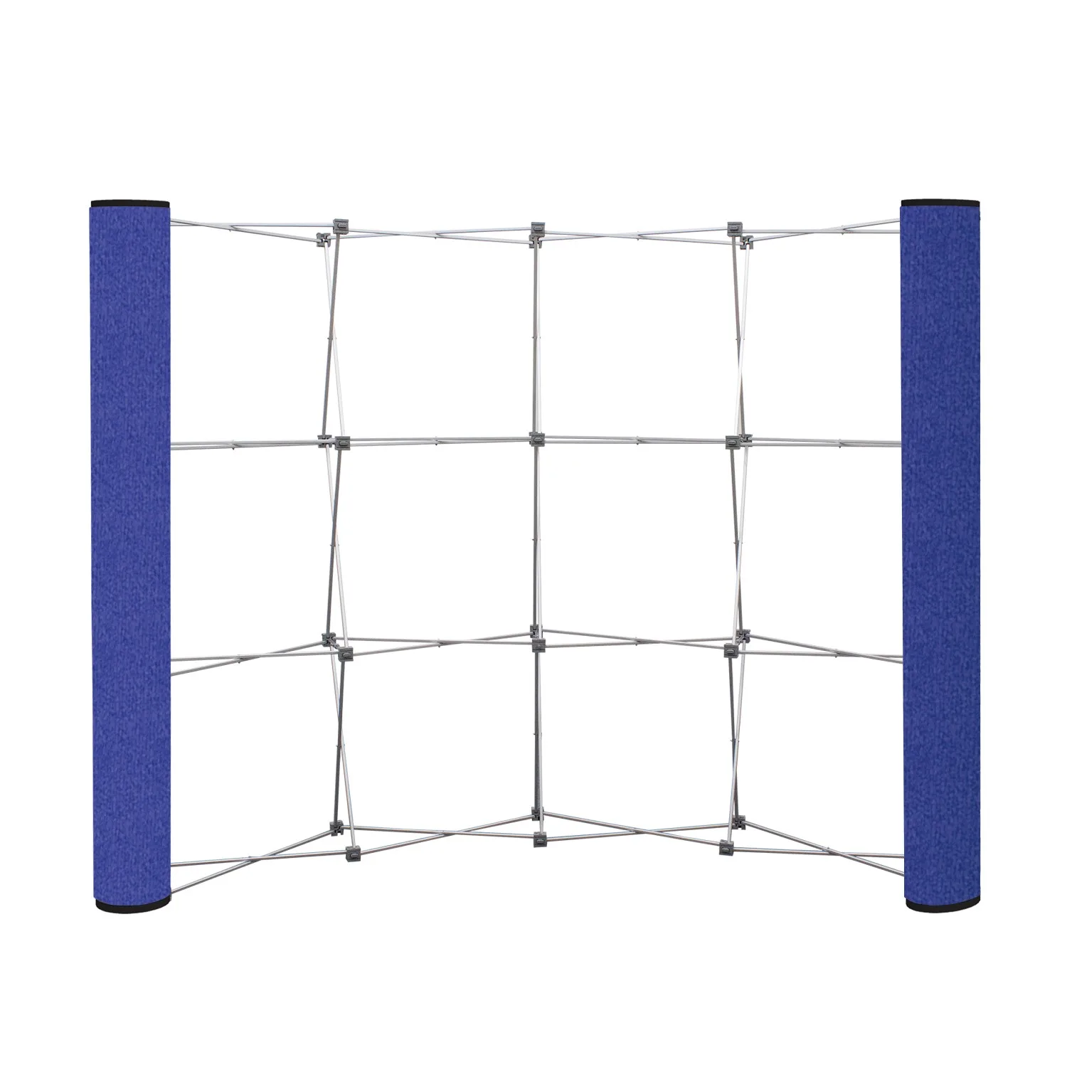 Curved Show 'N Rise Floor Display End Panel (Fabric) view 6