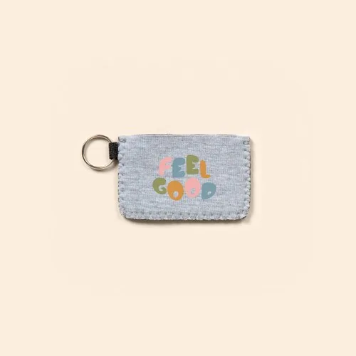 Heathered Jersey Knit Neoprene Card Guard
