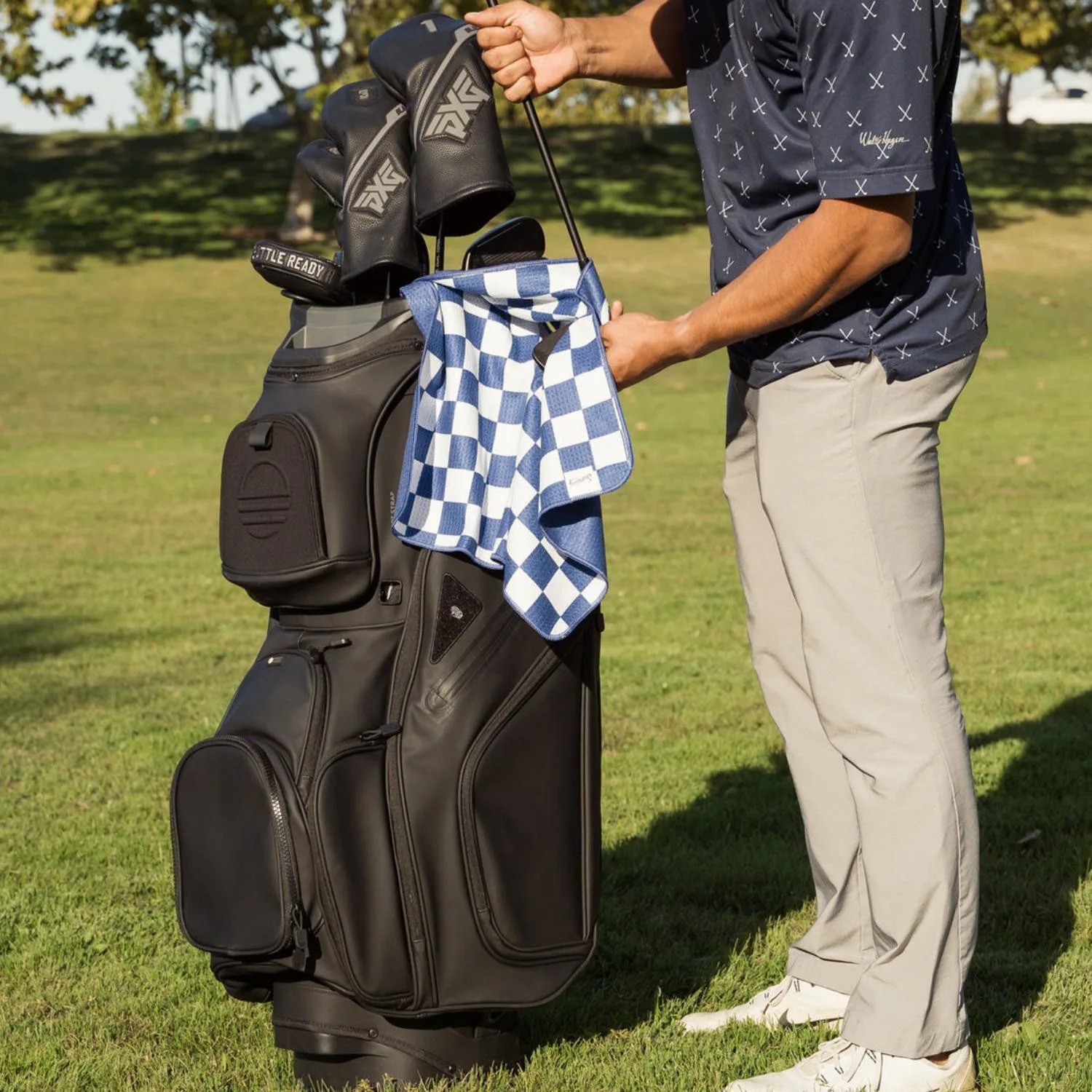 Sunday Golf® Big Rig S-Class Vegan Leather 14 Club Golf Bag view 5