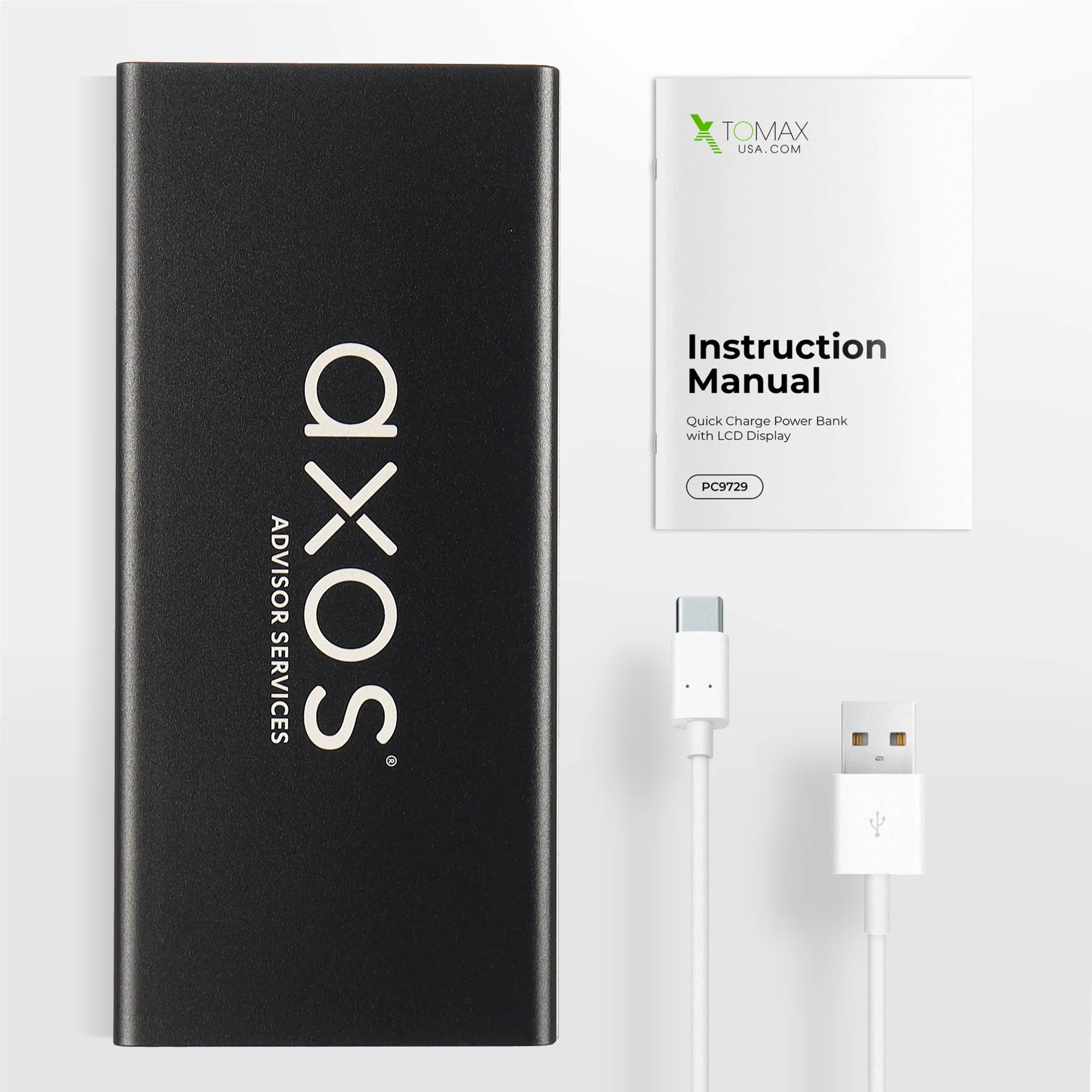 10,000 mAh Metallic Quick Charger Power Bank view 5