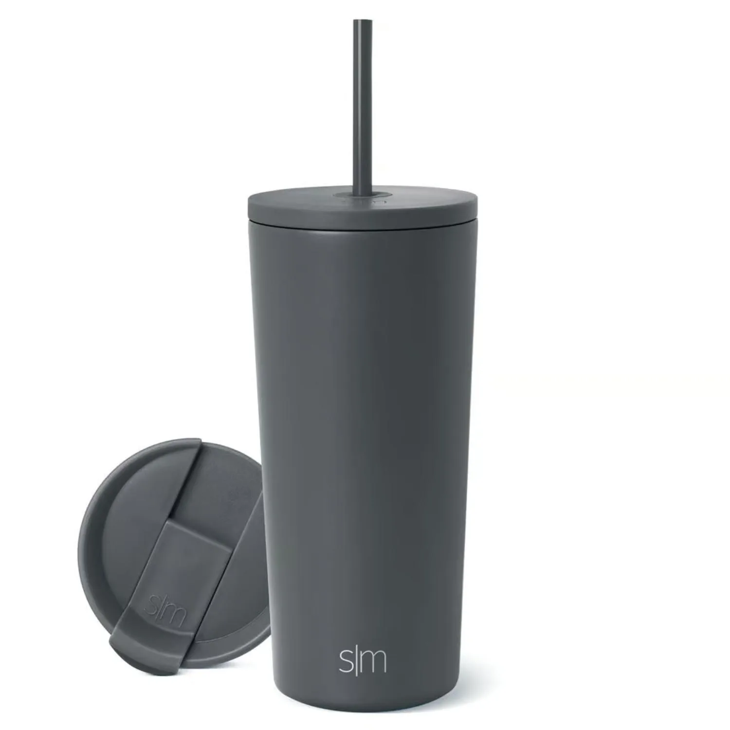 16 oz Simple Modern® Stainless Steel Insulated Classic Tumbler w/ Straw Lid view 5