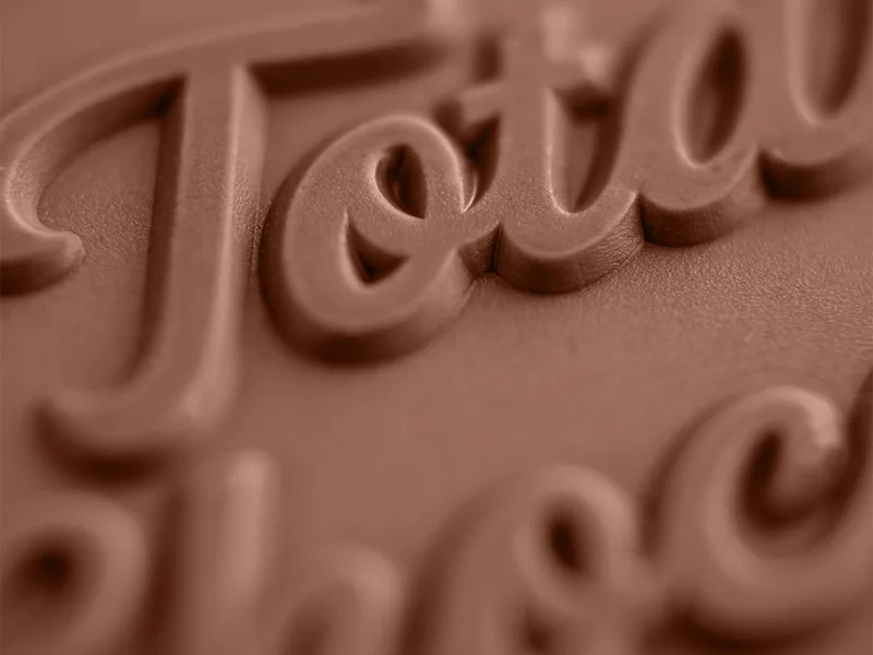 Epic 1lb. Engraved Chocolate Bar with Classic Custom Packaging view 4