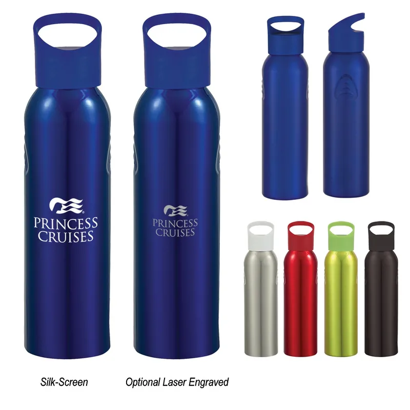 20 Oz. Aluminum Sports Bottle view 2