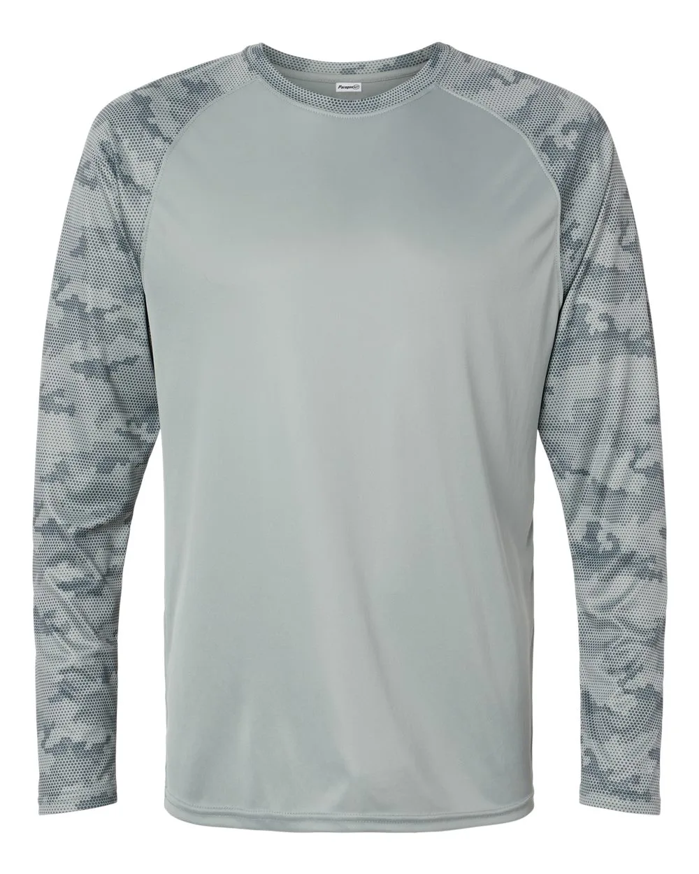 Paragon® Unisex Cayman Performance Camouflage Colorblocked Long Sleeve T-Shirt view 3