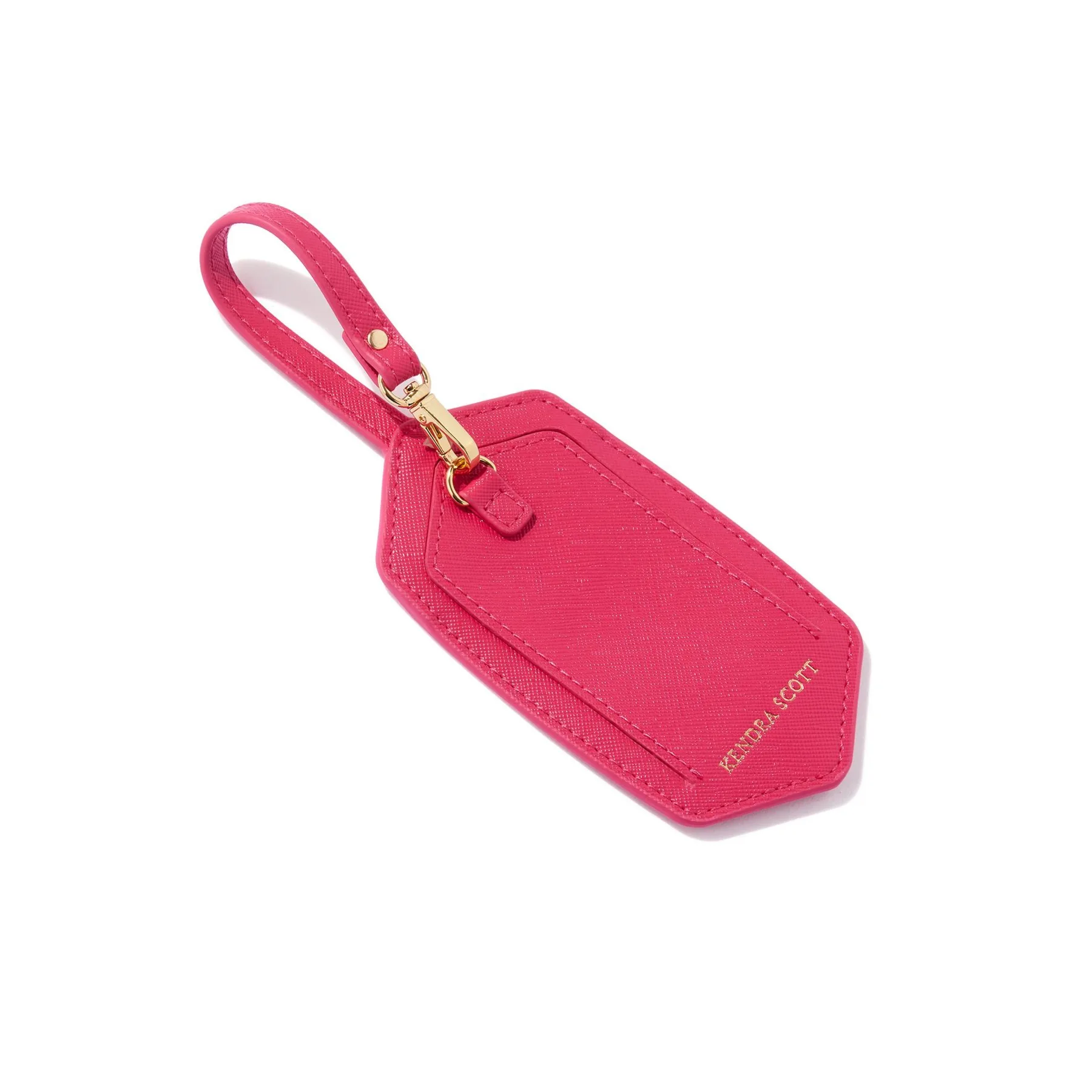 Kendra Scott Luggage Tag in Hot Pink