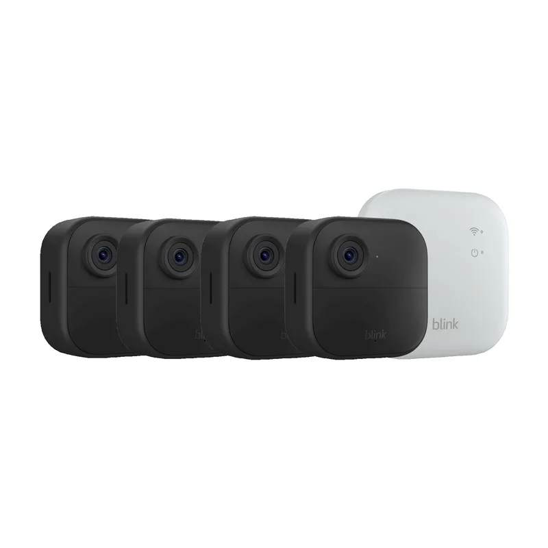 Blink Outdoor 4 XR Security Camera - 4 Camera System - Black