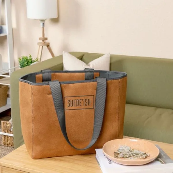 Medium Suede-Ish Neoprene All Day Tote