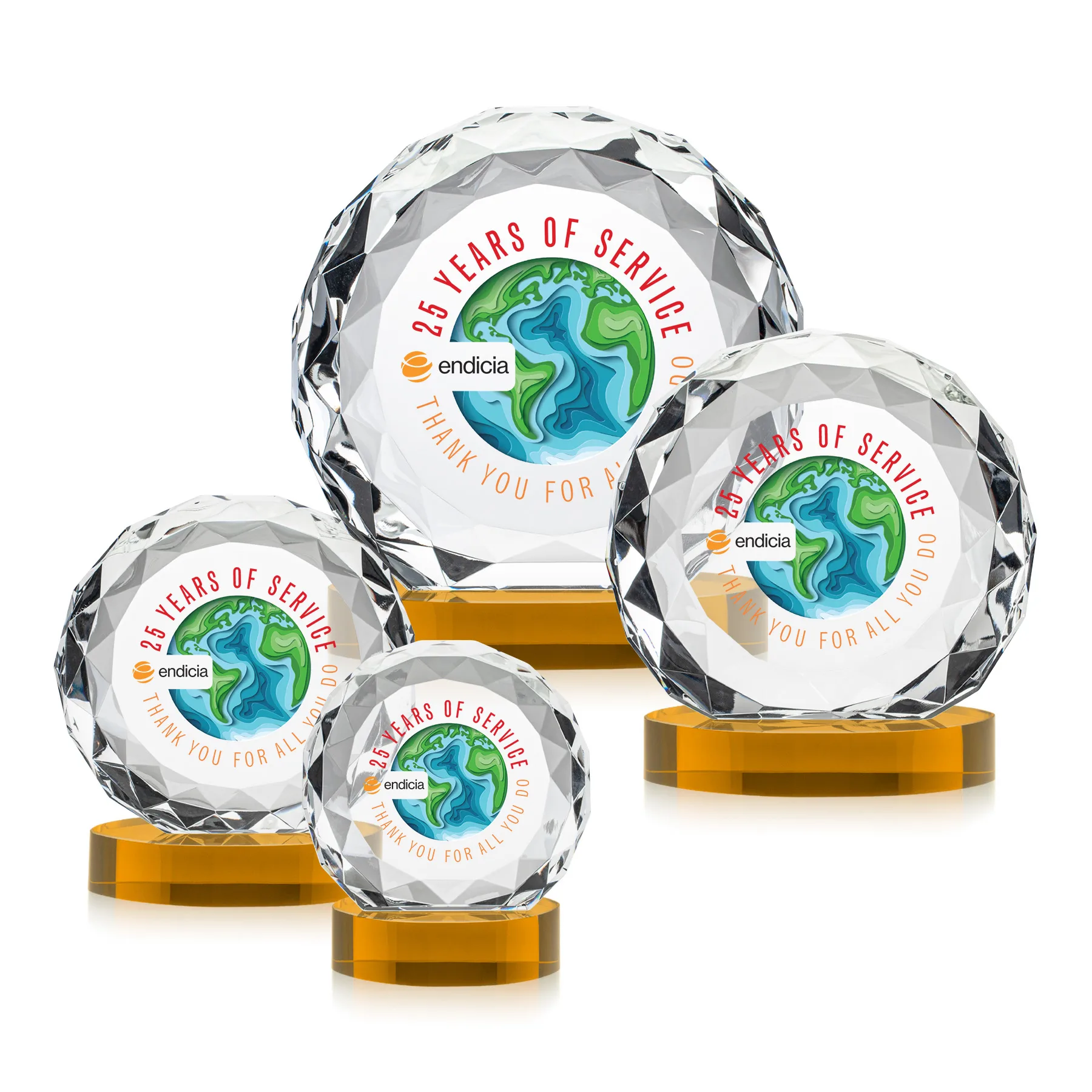 VividPrint™, Alberton base, Amber