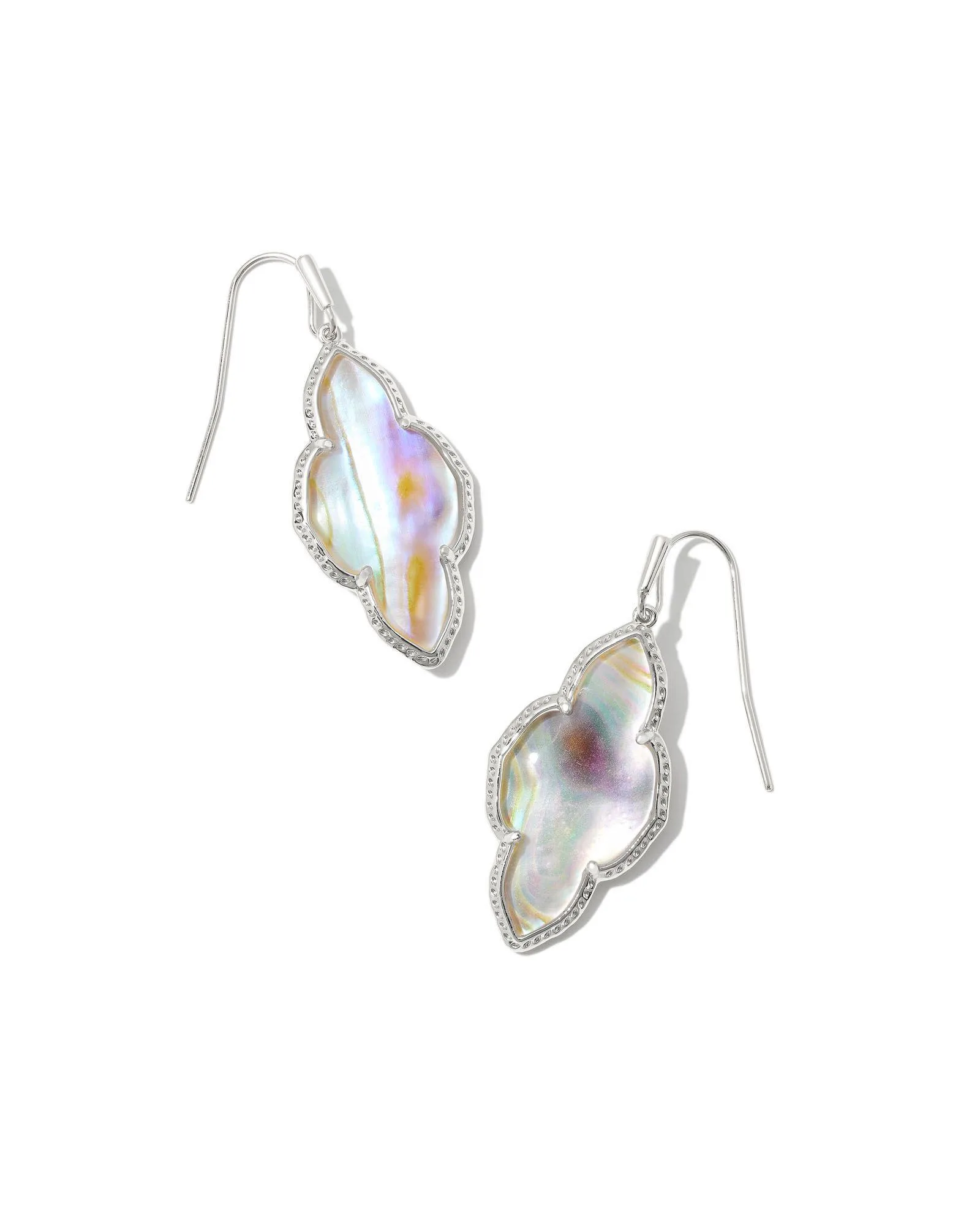 Kendra Scott Abbie Drop Earrings - Silver
