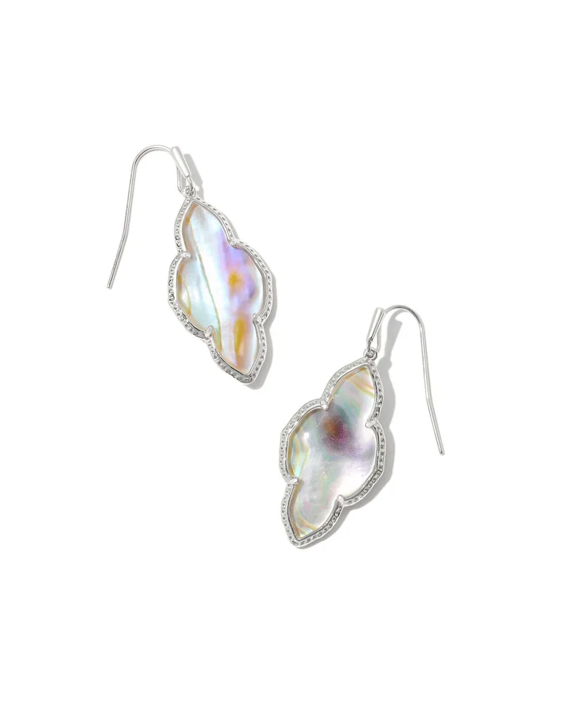 Kendra Scott Abbie Drop Earrings - Silver