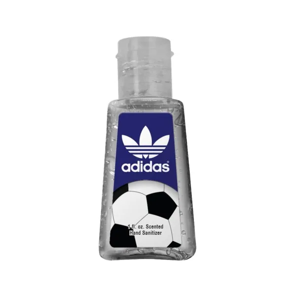 1 oz. Clear Sanitizer in Trapezoid Bottle view 3