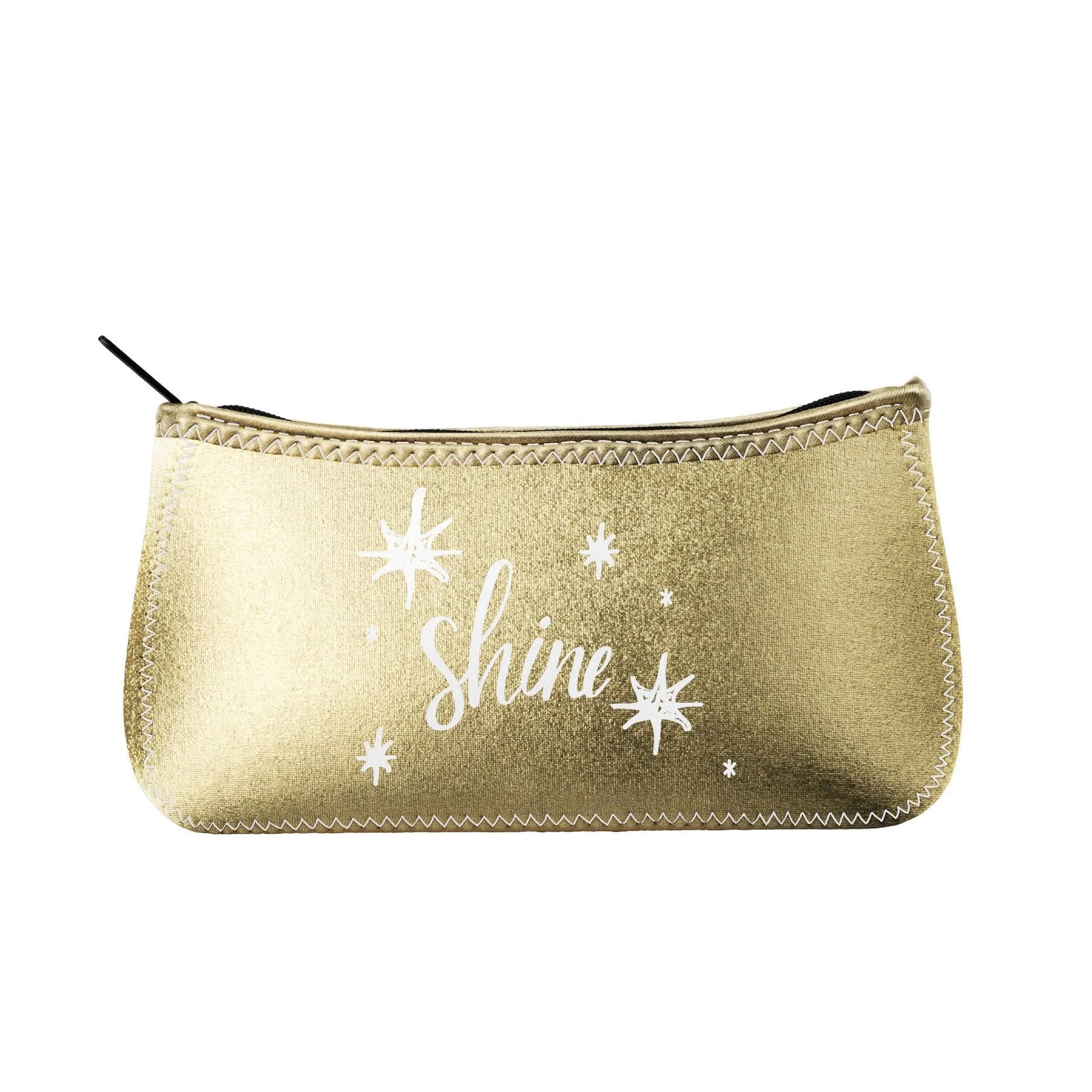 Large Metallic Canoe Pouch view 6