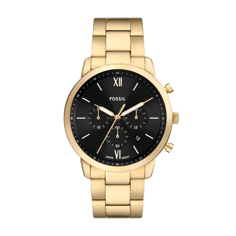 Fossil Men's Neutra Chronograph Gold-Tone Stainless Steel Watch