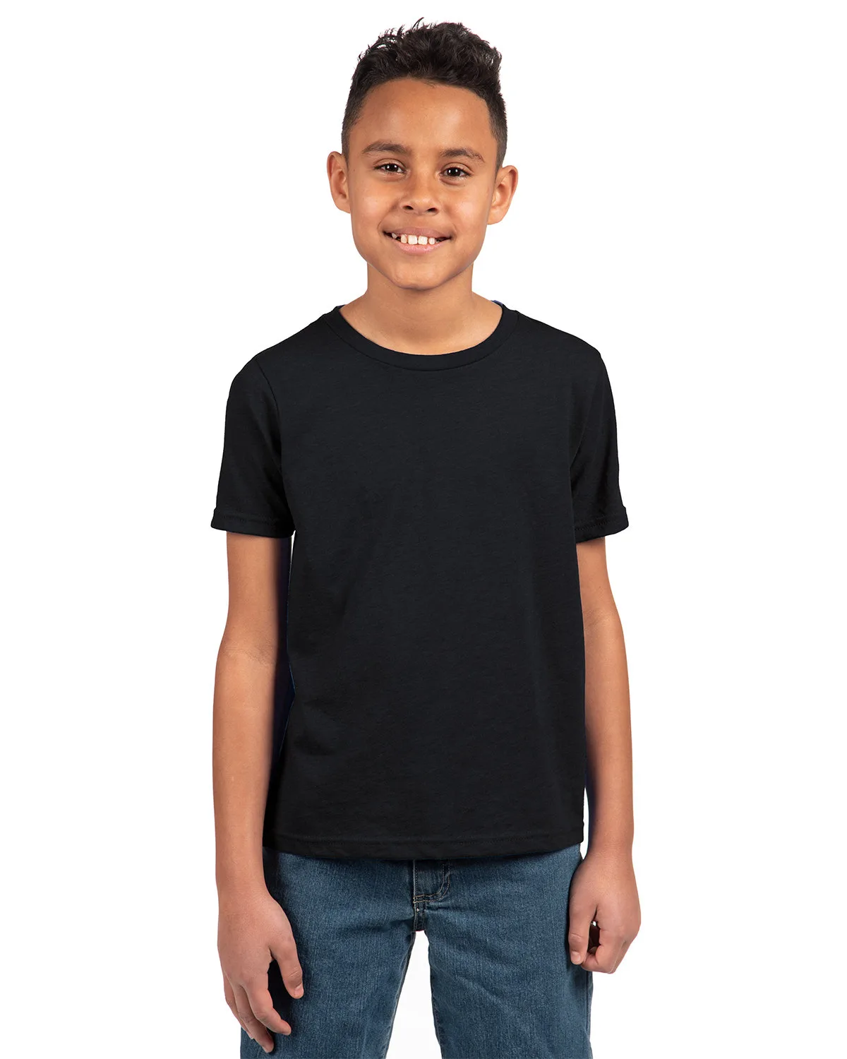NEXT LEVEL APPAREL Youth CVC Crew view 2