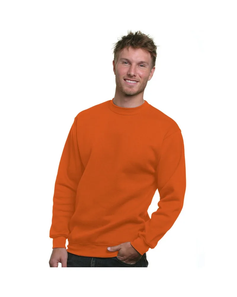 BAYSIDE Adult USA Made Heavyweight Crewneck Sweatshirt view 2