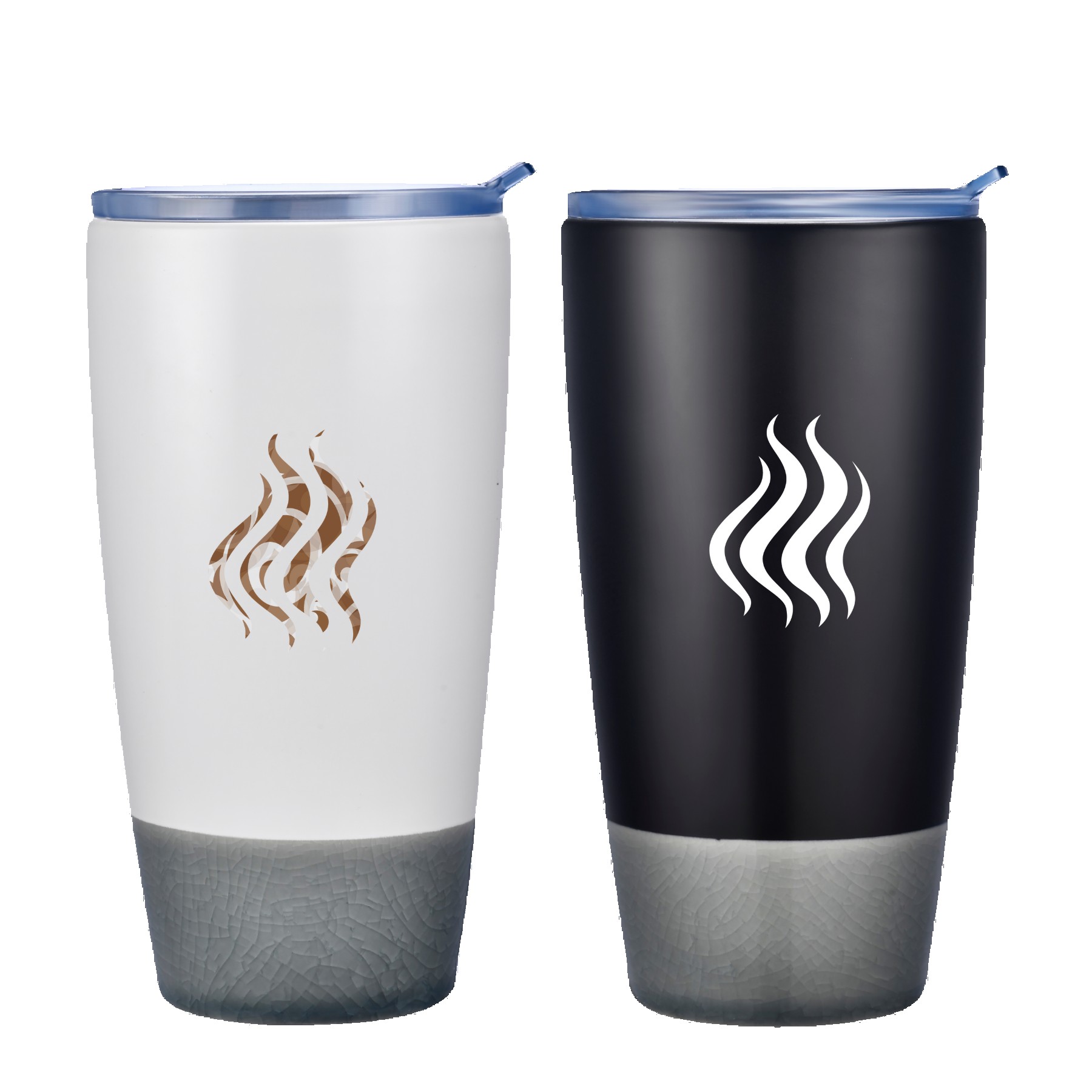 12 Oz. Double Wall Ceramic Tumbler