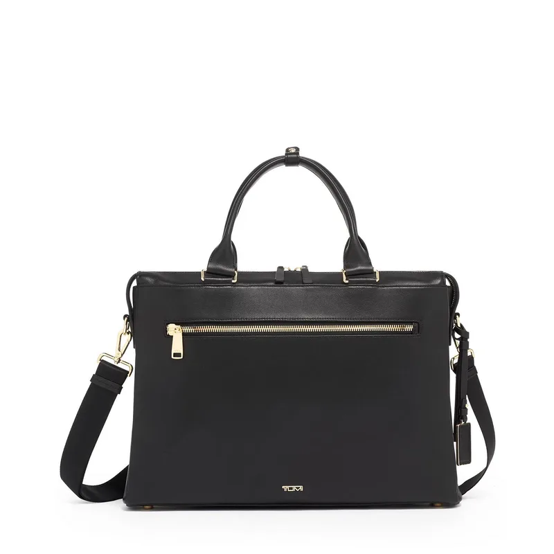 Tumi Voyageur Cameron Business Brief- Black Leather