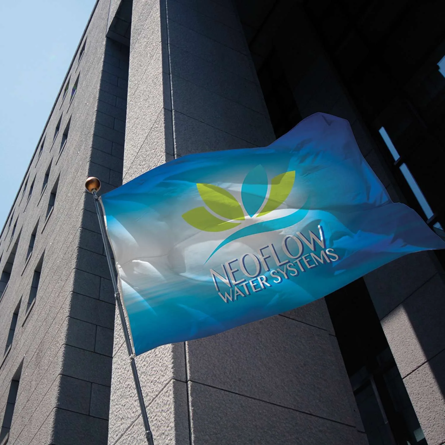 3' x 5' Polyester Flag Single-Sided view 4