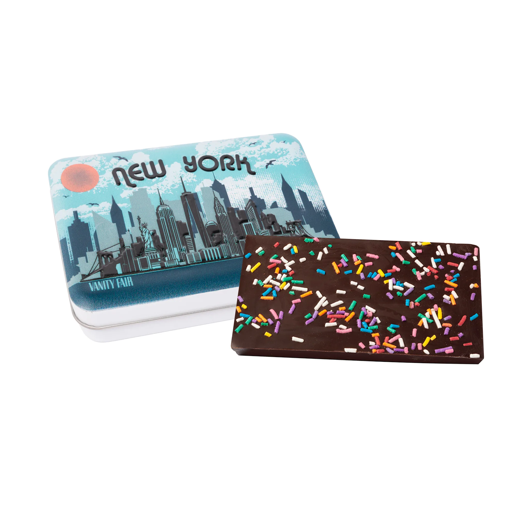 Dark Chocolate & Sprinkle Bark Tin view 3