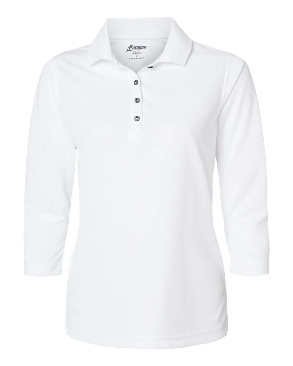 Paragon Women's Lady Palm Three-Quarter Sleeve Polo Shirt view 2