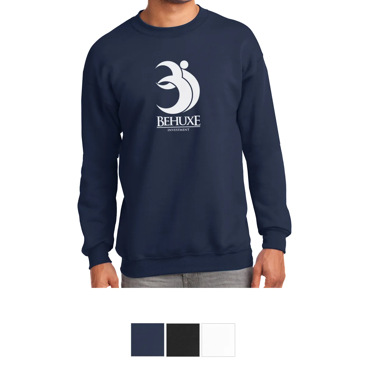 Port & Company® Essential Fleece Crewneck Sweatshirt view 2