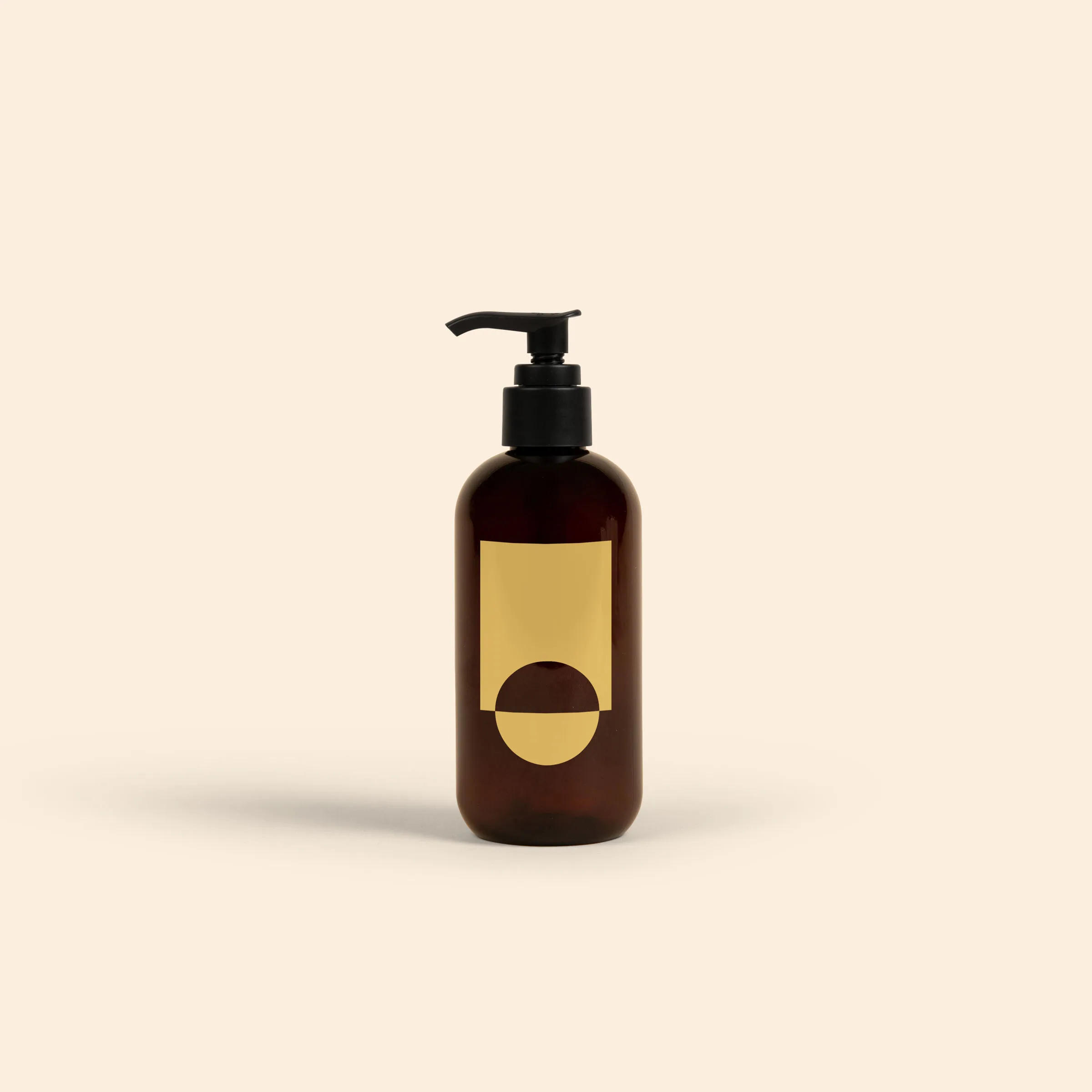 8 Oz Wash With Pump Cap - Direct Print view 4