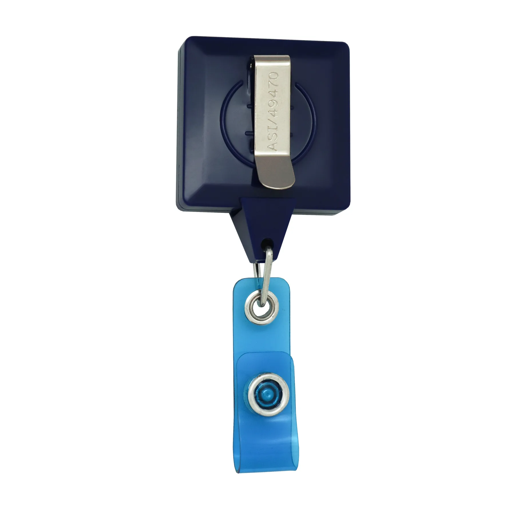 Jumbo Square Retractable Badge Reel w/belt Clip view 6