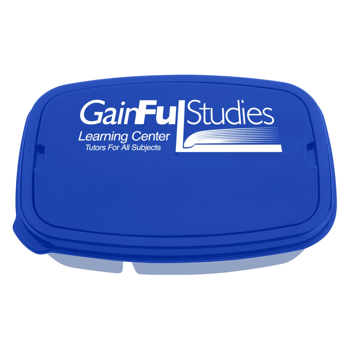2-section Lunch Container With Custom Handle Box view 5